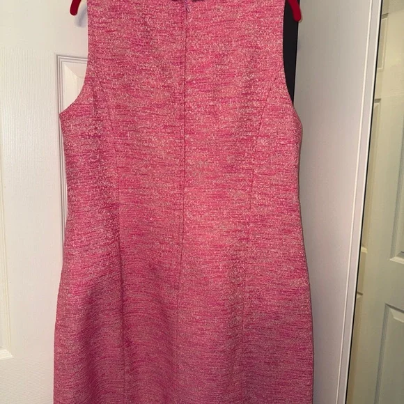 Lilly Pulitzer Portia Pink and Gold Textured Mini Dress - Picture 5 of 9